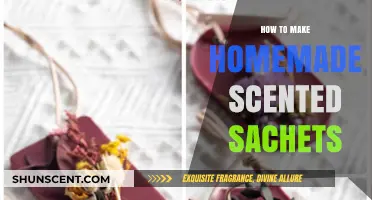 Crafting Fragrant Homemade Scented Sachets: Easy DIY Guide