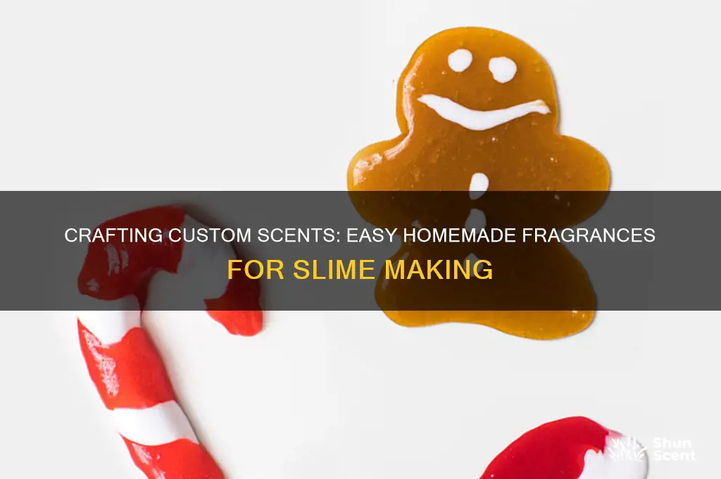 how to make homemade scents for slime