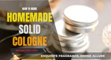 Creating Solid Cologne at Home: A Simple Guide