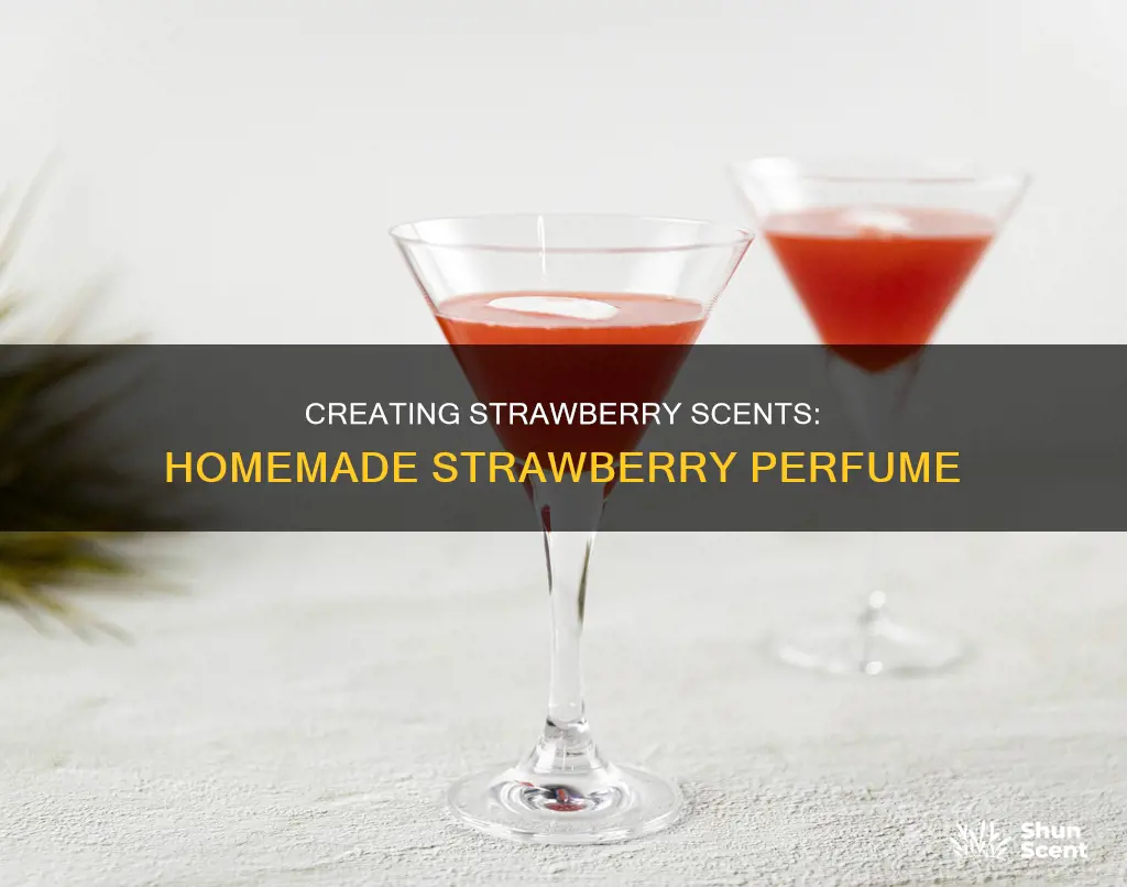 how to make homemade strawberry perfume
