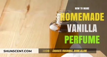 Vanilla Aromas: Homemade Perfume Guide