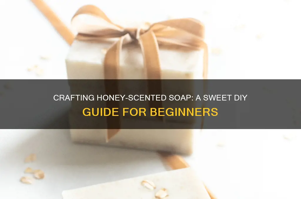 how to make honey scented soap