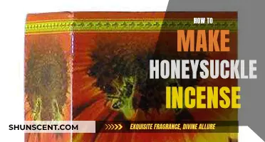 Making Honeysuckle Incense: A Beginner's Guide