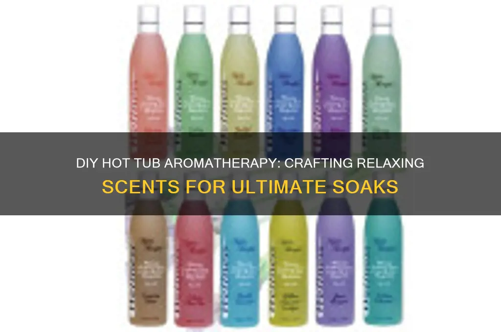 how to make hot tub scents