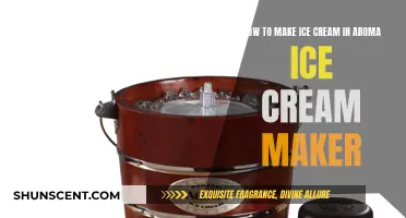 Make Delicious Ice Cream with Aroma Ice Cream Maker