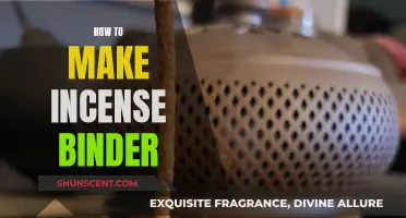 Make Your Own Incense: The Ultimate Binder Guide