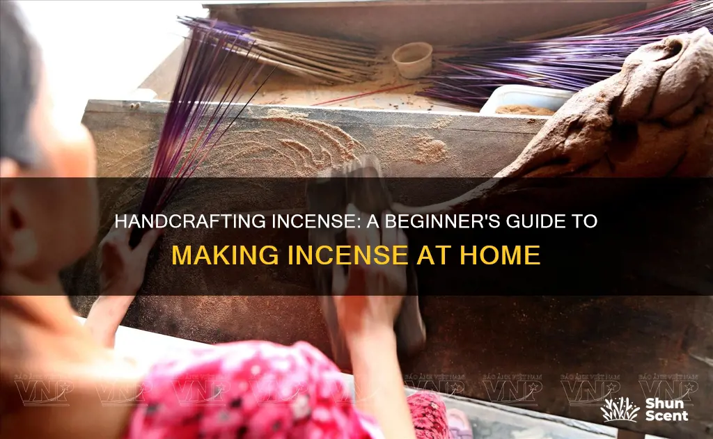 how to make incense book