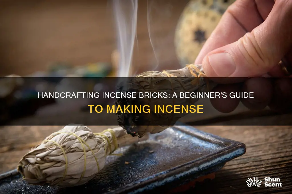 how to make incense bricks