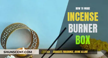 Handcraft Your Own Incense Burner Box