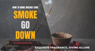 Incense Cone Smoking: Tips to Direct the Smoke Downward