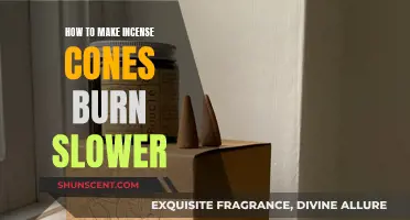 Slowing Down Incense Cones: Tricks for a Longer Burn