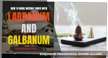Crafting Incense Cones: Labdanum, Galbanum, and You