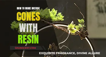 Crafting Incense Cones: Adding Resin for a Fragrant Experience