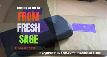 Making Incense: Using Fresh Sage for a Natural Scent