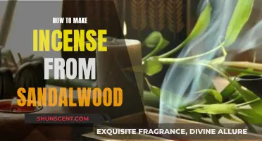 Making Incense: Sandalwood Scents and Techniques