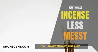 Incense Burning: Minimizing Mess, Maximizing Fragrance