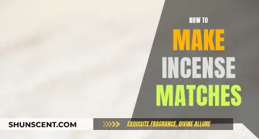 Incense Matches: DIY Aromatic Wonder in a Strike