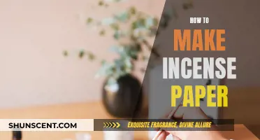 Make Your Own Incense Paper at Home