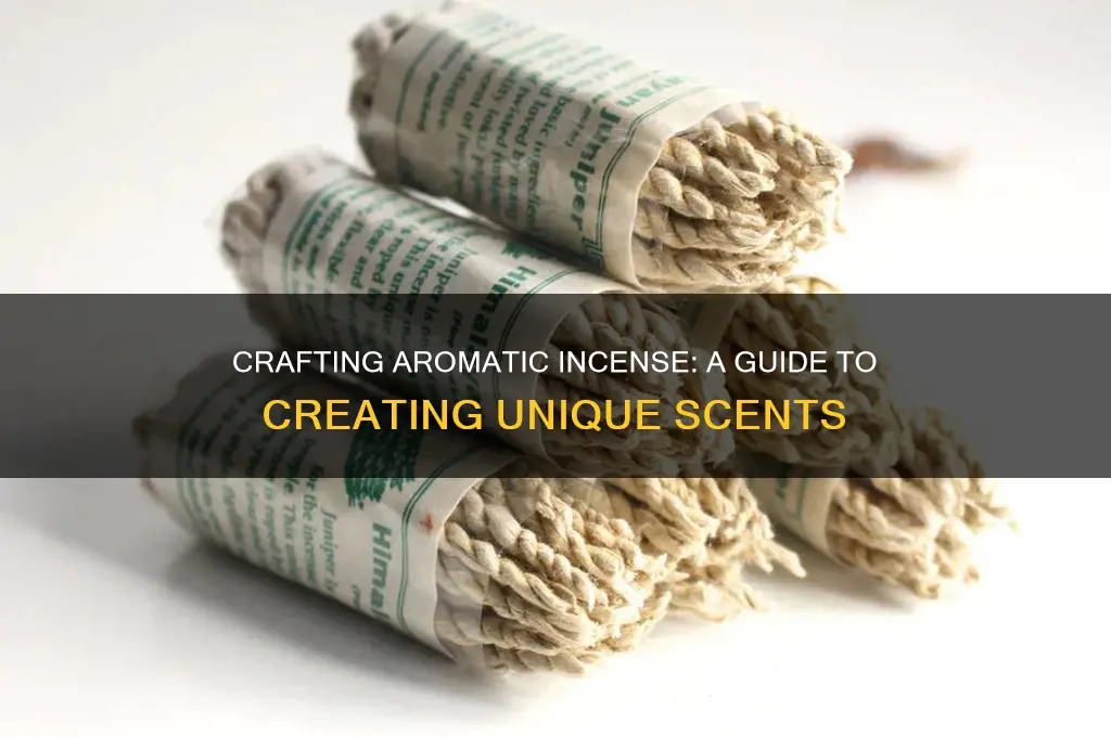 how to make incense scents