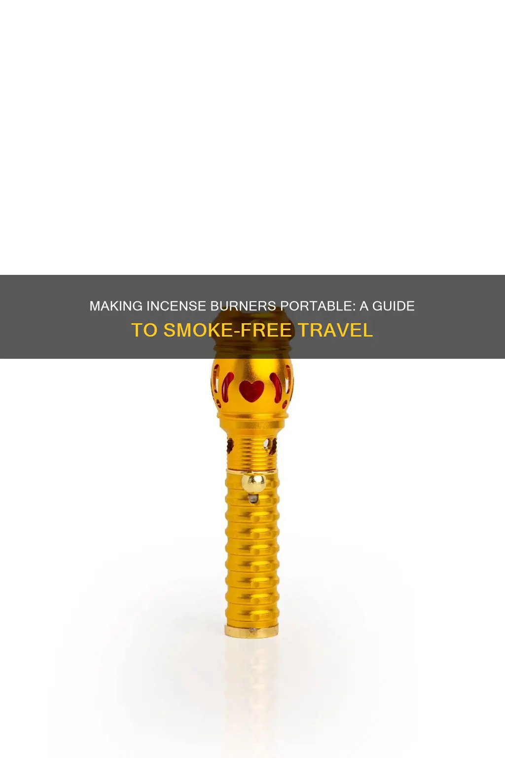 how to make incense smoke burners portable