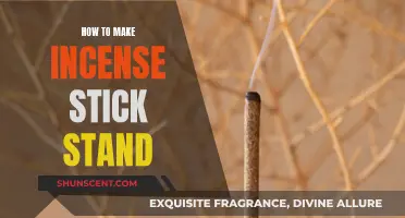 Crafting Incense Stick Stands: A DIY Guide