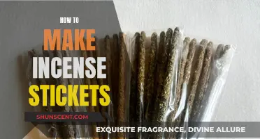Crafting Incense: Making Fragrant Stickets at Home
