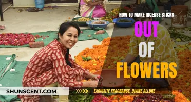 Crafting Incense Sticks from Flowers: A Fragrant DIY Guide