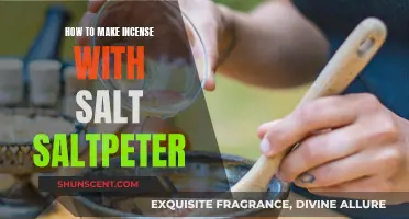 Making Incense: Salt, Saltpeter, and Aromatics