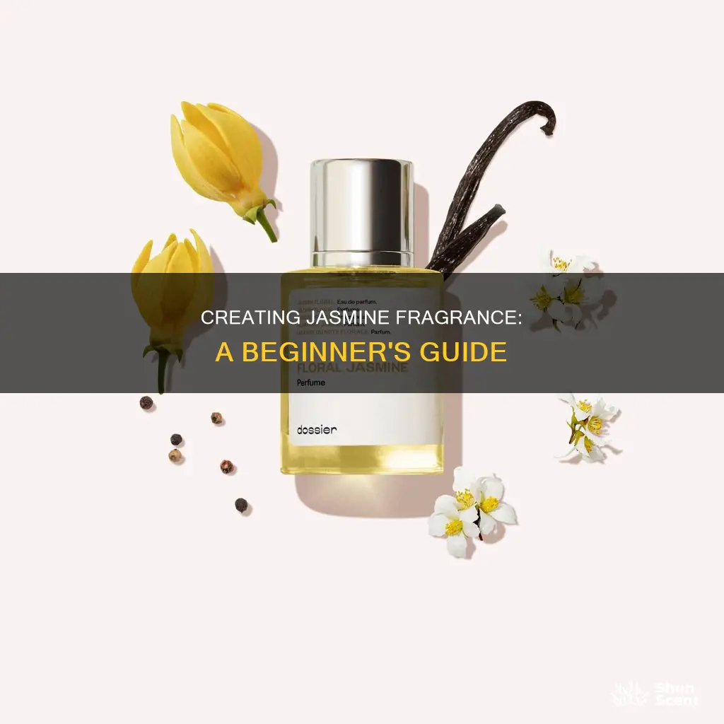 how to make jasmine flower perfume