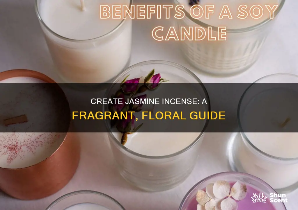 how to make jasmine incense