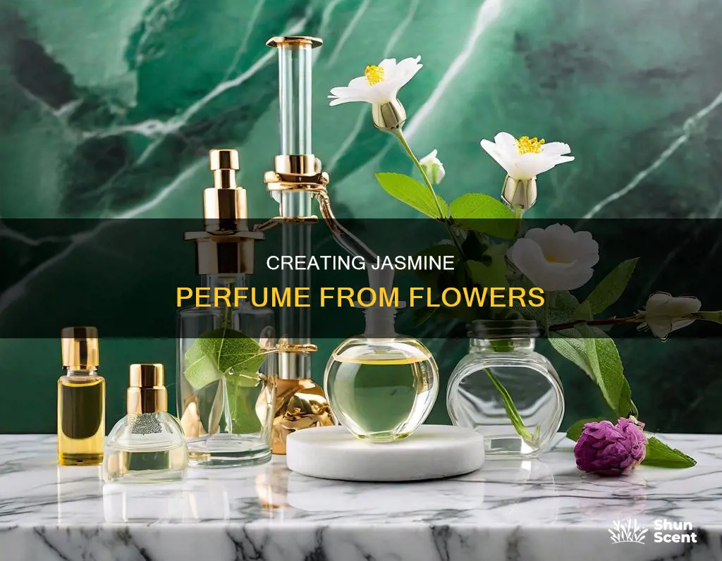how to make jasmine perfume from flowers
