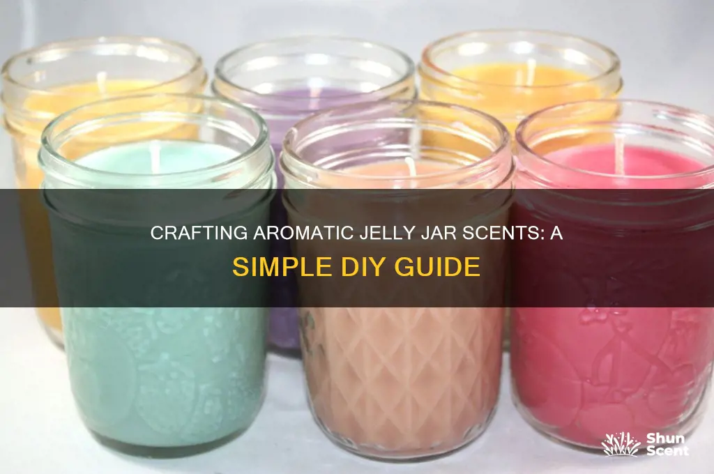 how to make jelly jar scents