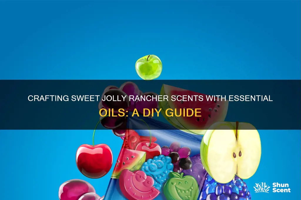 how to make jolly rancher scent from essential oils