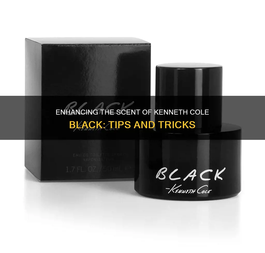 how to make kenneth cole black cologne stronger