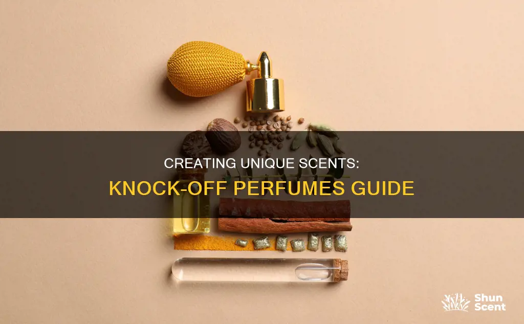how to make knock off perfumes