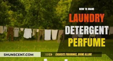 Make Your Own Laundry Detergent Perfume at Home