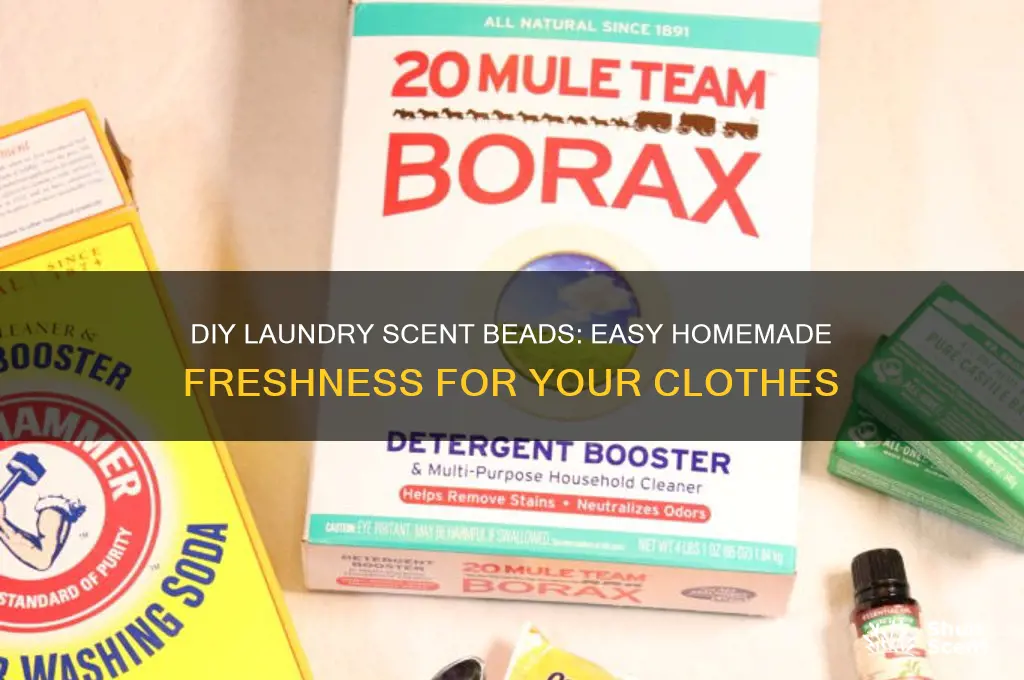 how to make laundry scent beads