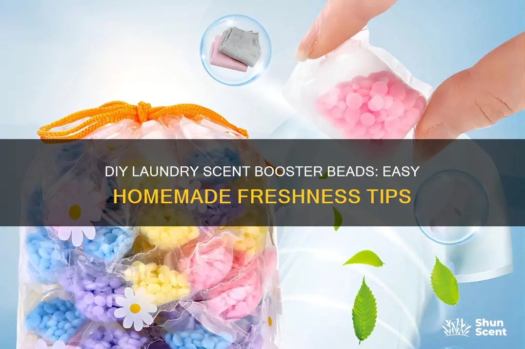 how to make laundry scent booster beads