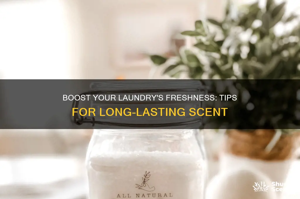 how to make laundry scent last