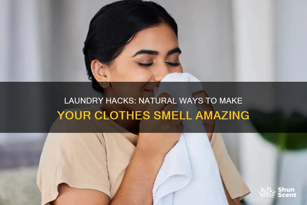 how to make laundry smell good without fragrance
