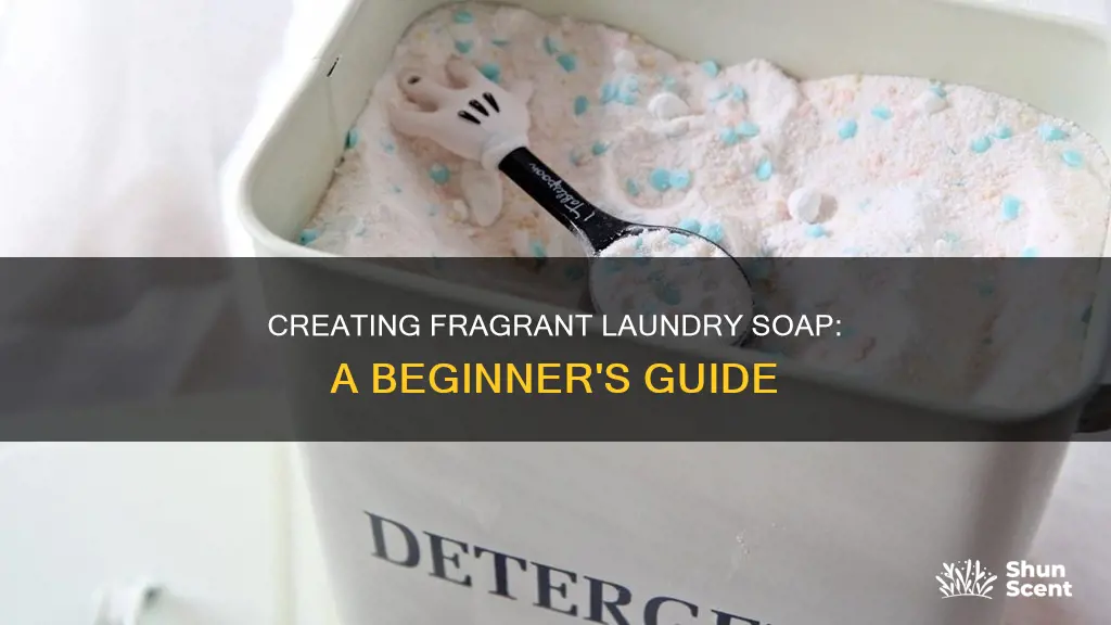 how to make laundry soap fragrances