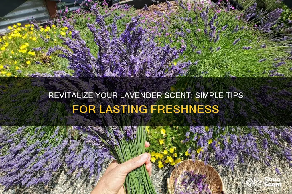 how to make lavender scent fresh