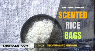 Craft Relaxing Lavender Scented Rice Bags for Stress Relief at Home