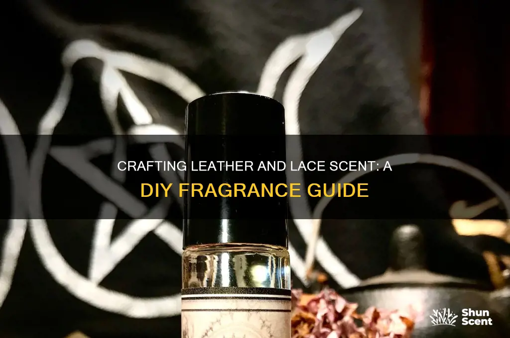 how to make leather and lace scent