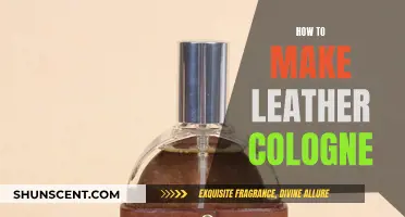 Creating a Leather Scent: A Guide to Making Cologne