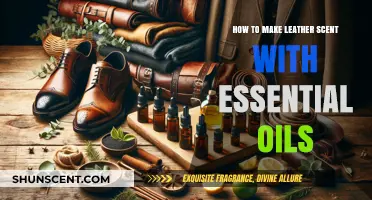 Crafting Leather Aroma: Essential Oil Blends for Authentic Scent