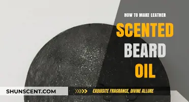 Crafting Leather Scented Beard Oil: A DIY Grooming Guide
