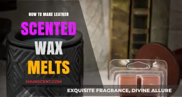 Crafting Leather Scented Wax Melts: A DIY Aromatic Guide