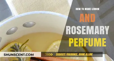 Crafting Lemon and Rosemary Perfume at Home