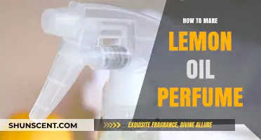 DIY Lemon Oil Perfume: A Simple Guide
